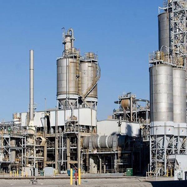 化工厂管道系统